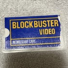 Vintage Original Blockbuster Video Membership Card Laminated     Know A Mike 