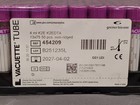 Greiner Bio-one Vacuette Tube 4ml K2e K2edta 454209 13x75 Pack Of 50 Tubes 4 27
