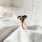 Antique 925 Silver Vintage Victorian Art Deco Handmade Black Onyx Ring Best Gift