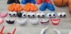 Mr  Potato Head Mixed Parts Lot 53 Pieces Pirate Mrs Potato Head Hasbro