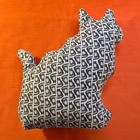 Vintage B  Kliban Kiss Kitty Pillow Cat With Red Smooch