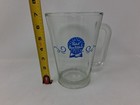Pabst Blue Ribbon Vintage 40oz Heavy Glass Pitcher 