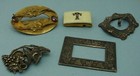 Vintage To Antique Mixed Lot Of 5  Buckles Parts   Pieces Crafting