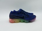 Nike Air Vapormax Flyknit Be True Women s Size 7 Running Shoes Deep Blue Nikelab