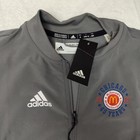 Adidas Sweatsuit Women Medium Gray Track Suit Jacket Pant Mcdonalds All American