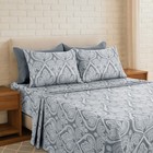 6 Pieces Bed Sheet Set Microfiber Luxury Hotel Quality Soft Extra Deep Sheets