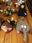 Vintage Meanies Plush Lot Of 13 Complete 1st Series 1997