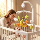 Crib Mobile With Music 35 Lullabies Auto-shutoff For Baby - Rotating Nursery Toy