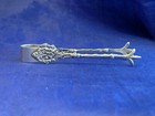 Vtg 800 Silver Sugar Cube Tongs 9 31g Chicken Feet Shape Kitchen Tea Nip Utensil