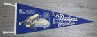 Vintage 1966 Mlb World Series Los Angeles Dodgers Baltimore Orioles Pennant Flag