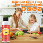 1 Pack Fruit Fly Trap Refill Liquid Indoor  4oz Per Bottle  Ready To Use  Safe F