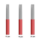 Microblading Permanent Manual Makeup Eyebrow Tattoo Blade Round 17 19 21 Needles