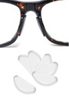 5-pair Silicone Nose Pads For Eyeglasses - Anti-slip Stick-on For Eyeglasses