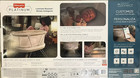 Fisher-price Platinum- Luminate Smart Bassinet - White    ghp38 Brand New Sealed