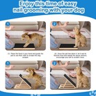 Dog Nail Scratch Pad With Sandpaper Filing Replacement Sandpapers Included 