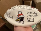 Coach Jim Tressel Signed Youngstown State University Ysu Football W  Champions 