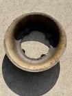 Antique Original Koken Barber Chair Top Ring Base Wood Wooden Rare Early 