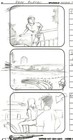 Seaquest Dsv Hand Drawn Production Dead Awaken Storyboard Page 3  ms