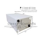 Rv Water Tank 10 Gal  Durable Construction For Fresh   Gray Water