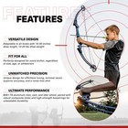 Genesis Original Archery Compound Bow  Adjustable Sizing  Draw Hand-right  Blue