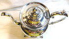 Rare elaborate Reed   Barton  2064 Silverplated Teapot lady Crest 10 1 4 