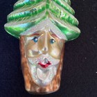 Rare 1995 Christopher Radko  pine Tree Santa  Christmas Holiday Ornament