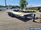2025 Hilcrest 7 X 20 Partial Tilt Equipment Trailer 14k Tilt Flatbed Bobcat 