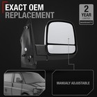 Power Door Mirror  Passenger Side For Chevrolet Express  Gmc Savana - Passeng   