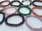 Wholesale Grade A   Genuine Gemstone Bead Bracelets   Choose From 80 Types Stone