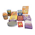 Vtg Play Food Childrens Pretend Play Kitchen Pantry Lot Of 11