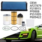 Cabin Air Oil Fuel Filter Kit For Detroit Dd13 Dd15 Dd16 Af27879 P551063 P551005