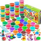 55 Colors Air Dry Modeling Clay Kit - Craft Supplies For Kids   Adults  Diy Proj