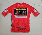 Sepp Kuss Signed 2023 Vuelta A Espana Red Cycling Jersey Team Jumbo Visma  proof