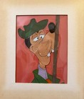   reduced Price   Walt Disney - Goofy - Original Handpainted Celluloid Drawing