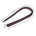 2pcs Bag Hand Strap Split Leather Diy Handbag Handle For Shoulder Bags Us