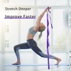 Stretching Strap Yoga Strap With Loops  Stretch Straps For Physical Therapy