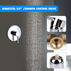 Shower Tap Control Valve Single Handle Brass Hot   Cold Mixer Faucet Wall Mount