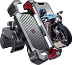 Motorcycle Phone Mount 1s Auto Lock 100mph Military Anti-shake Bike Phone Holder
