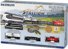 N Scale Electric Train Set F7-a Diesel Locomotive 24 Inch Circle Nickel Silver
