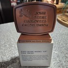 6th Editon John Deere Community Credit Union Vintage Collector Coin Bank W box