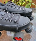 Chaya Ruby Skates Eu 42 Black Octo Propell Wheels Glass Fiber Shell Roller Derby