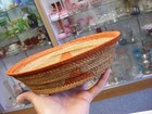 Antique Vtg Native American Indian Style 10  Woven Basket