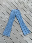 Vintage Bubblegum 1970   s Patchwork windowpane Blue Jeans 00