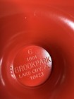 Vintage Coors Beer Red Plastic Ashtray