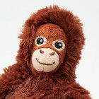 Ikea Djungelskog Monkey Plush 7 - 3 4   Brown Orangutan Soft Toy New 506 061 05