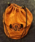 D d Dragon Embroidered Dice Bag Large Board Game Token Gamer Counter Coin Bag