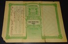 1904 Boston Automobile Garage Company Stock Certificate