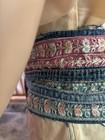 Upcycled Handmade Denim Wrap Tie Belt