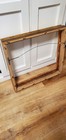 Antique Or Vintage Rustic Gilt Wood Frame 25  W X 4  D X 23  H