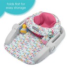 Summer Infant Learn-to-sit 2-position Floor Seat  funfetti Pink      Sit Baby Up